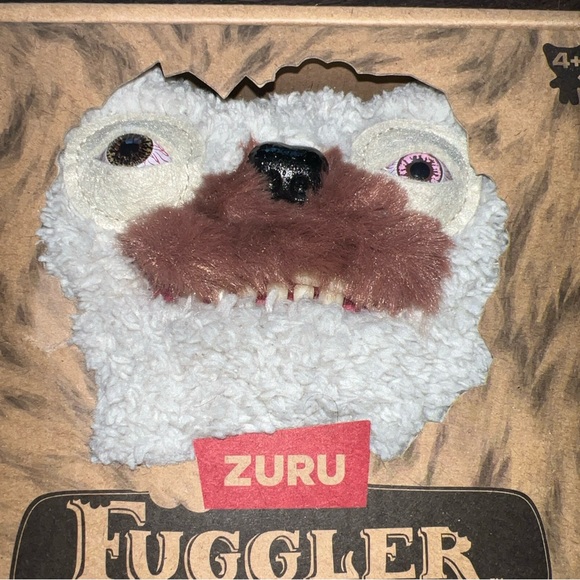 Fuggler Hairy Fuggs 9" OLD TOOTH Moustache Funny Ugly Monsters NIB - Picture 2 of 5